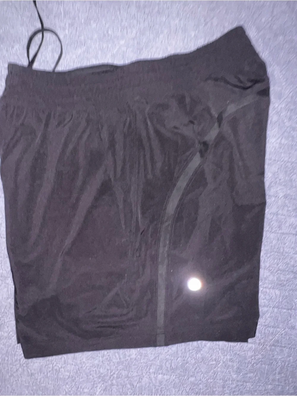 lululemon Pace Breaker Linerless Short 5” Black Small